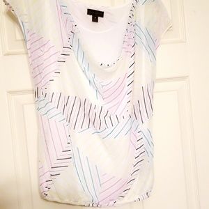 Worthington 🌺 Cap Sleeve Woman's Top Size Medium